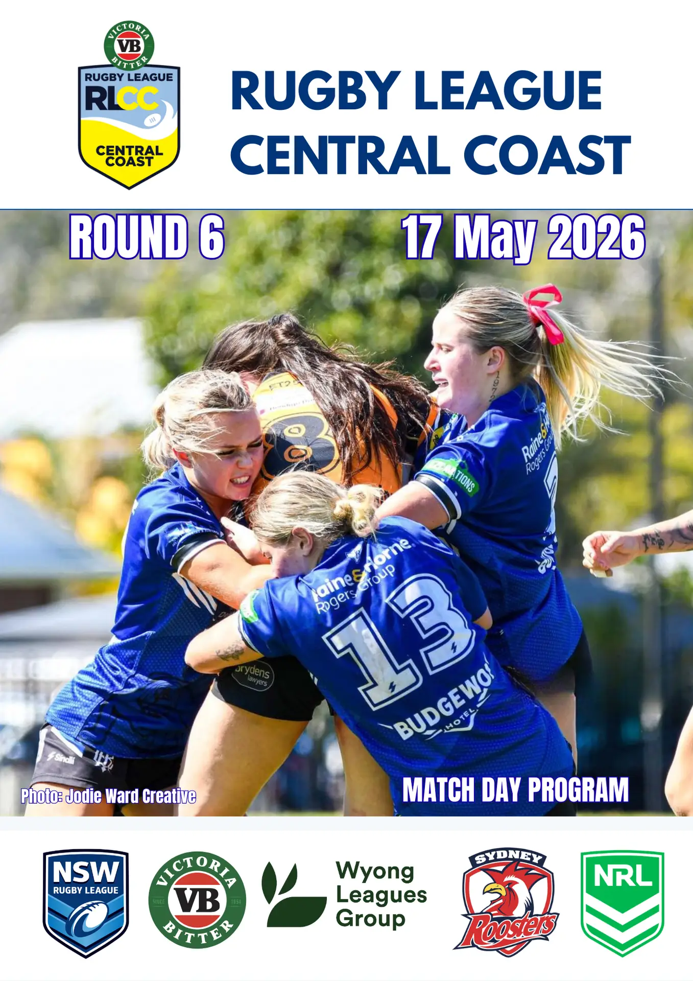 RLCC Senior Match Day Program – Round 6, 17 May 2026