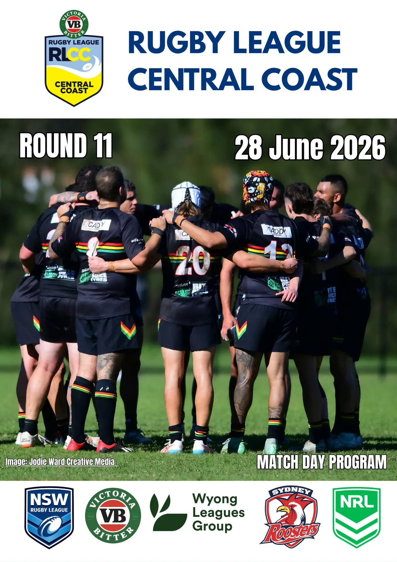 RLCC Senior Match Day Program – Round 11, 28 June 2026