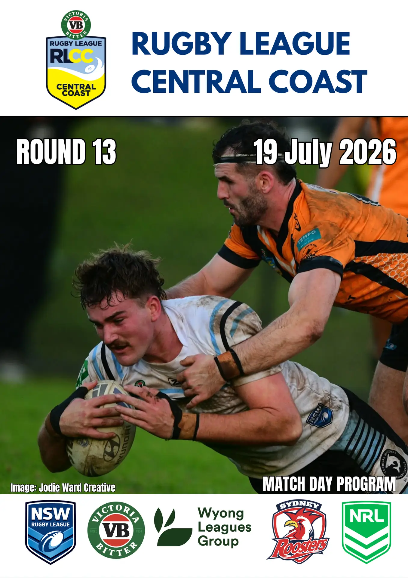 RLCC Senior Match Day Program – Round 13, 19 July 2026