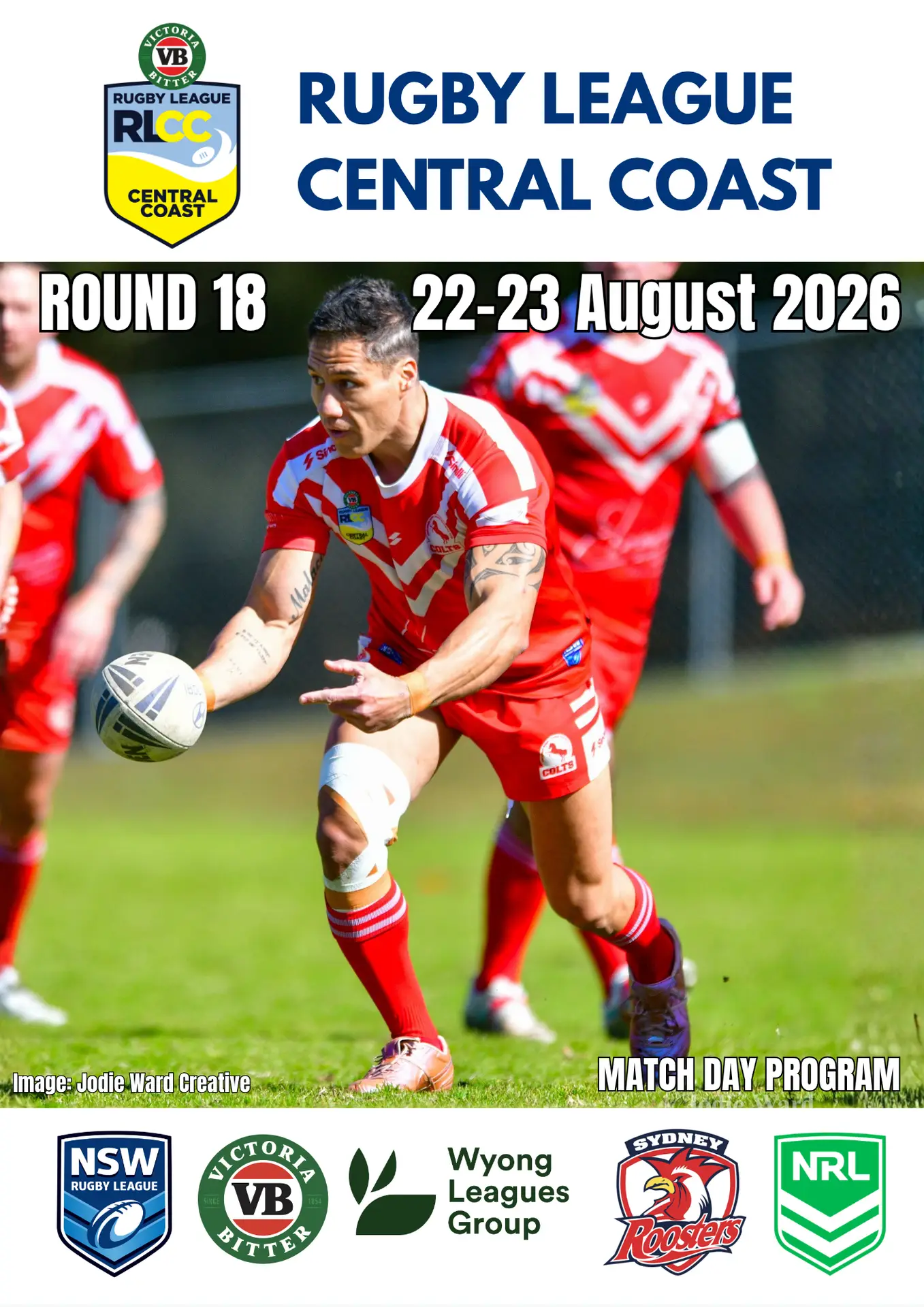 RLCC Senior Match Day Program – Round 18, 22-23 August 2026